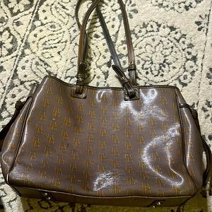 Dooney and Bourke brown tote